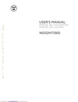 Westinghouse WD32HT1360OM Operating Manuals